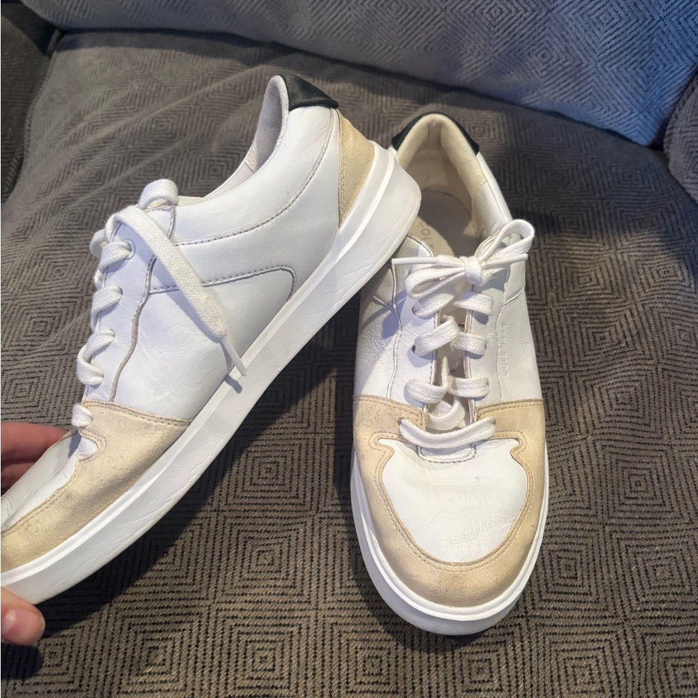Cole Haan Women’s Grand Crosscourt Modern Tennis Sneakers Size 7 1/2 A00503 - Picture 2 of 7